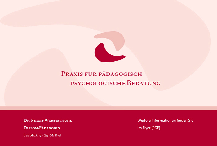 Dr. Birgit Wartenpfuhl - Praxis für pädagogisch psychologische Beratung in Kiel: Psychodrama, Systemische Familienberatung, Coaching.